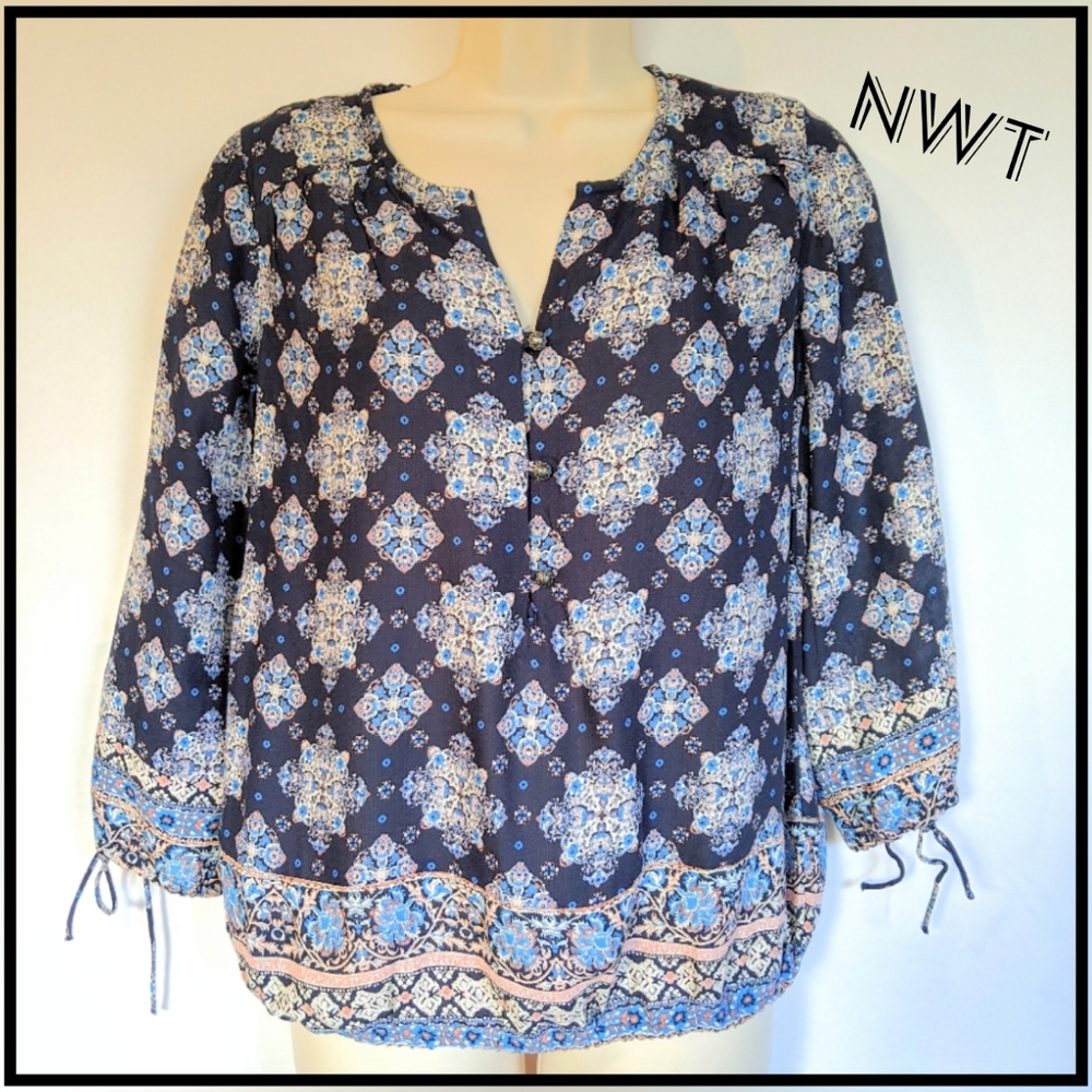 Lucky‎ brand peasant top